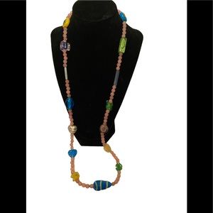 Beaded Statement Necklace